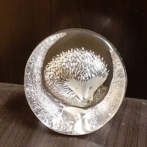 Mats Jonasson Crystal Paper Weight